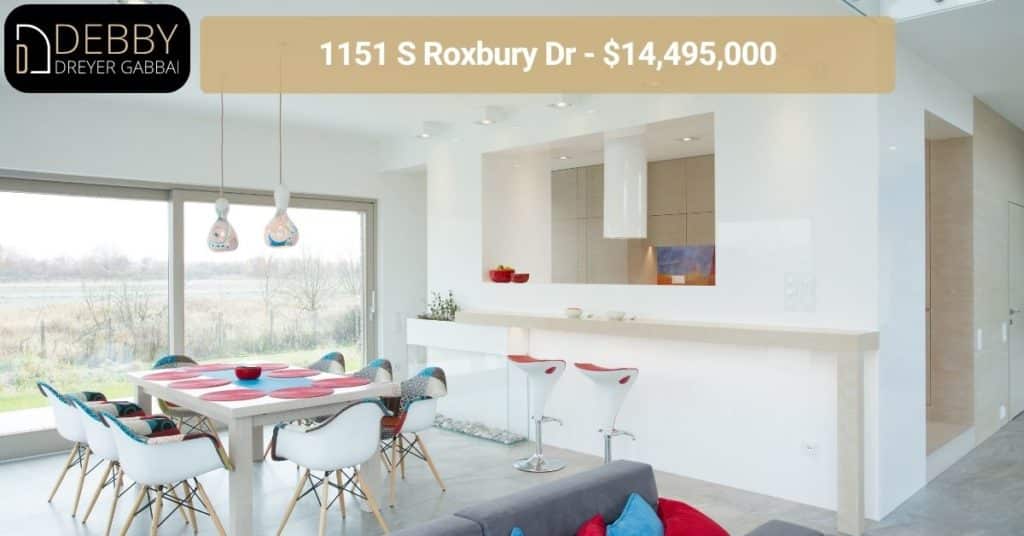 1151 S Roxbury Dr - $14,495,000