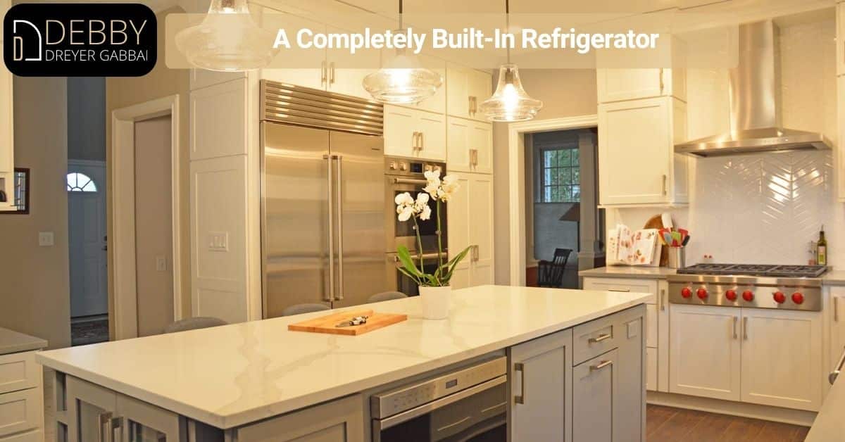 A Completely Built-In Refrigerator