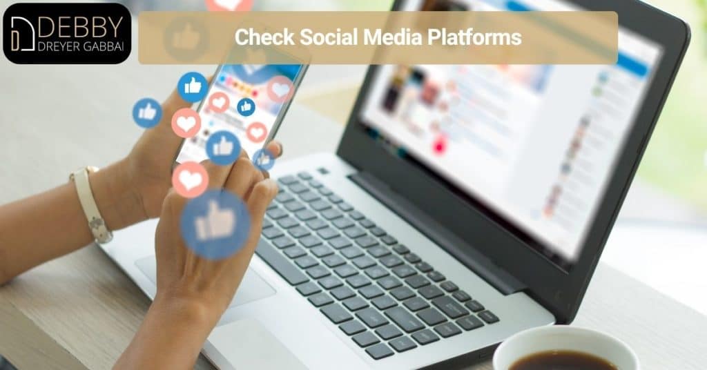 Check Social Media Platforms