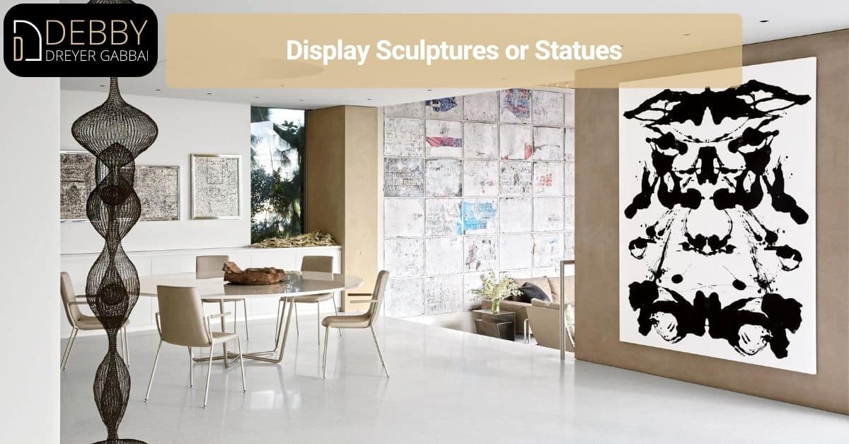 Display Sculptures or Statues