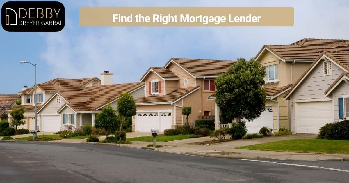 Find the Right Mortgage Lender