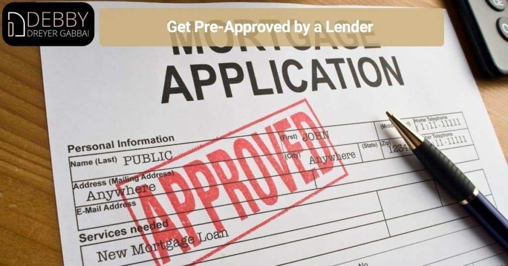 Get Pre-Approved by a Lender