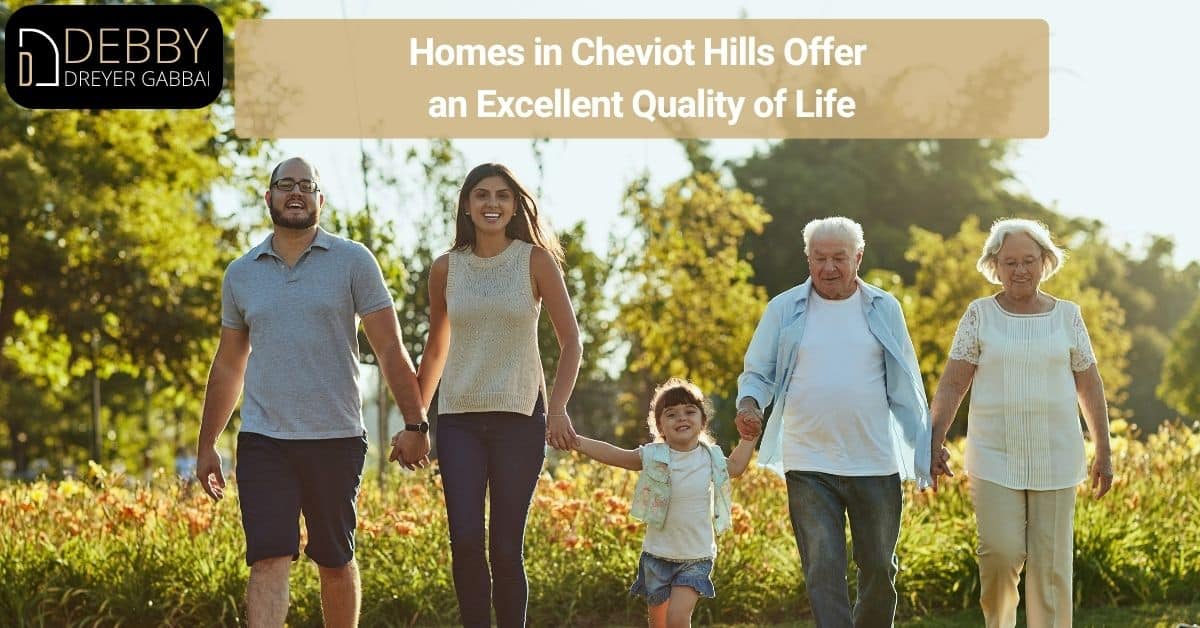 Homes in Cheviot Hills Offer an Excellent Quality of Life