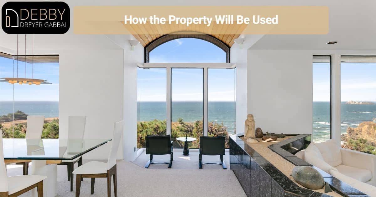 How the Property Will Be Used