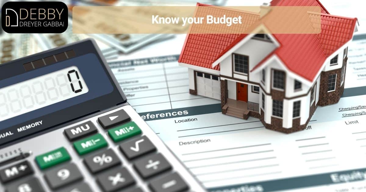 Know your Budget