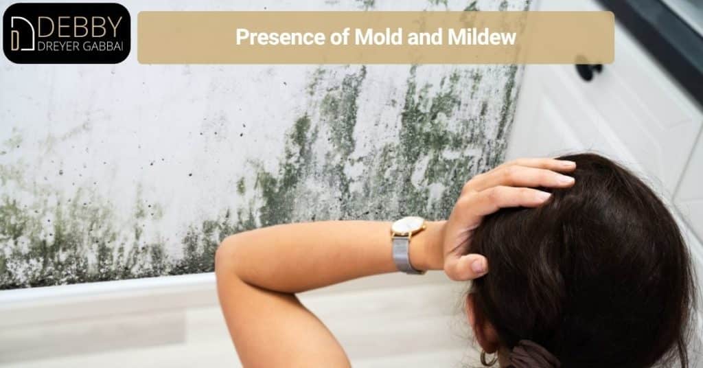 Presence of Mold and Mildew