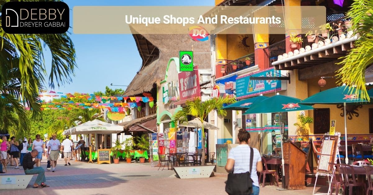 Unique Shops And Restaurants