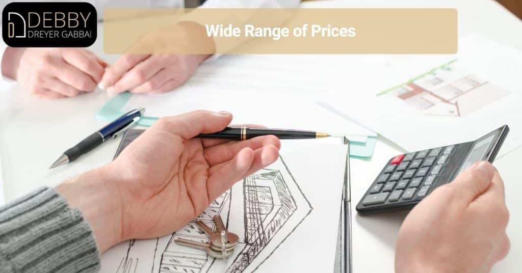 Wide Range of Prices